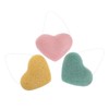 Beavorty Facial Sponges for Washing Face Heart Sponges Pcs Professional