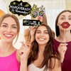 Masquerade Party Decorations Photo Booth Props, Masquerade Party Favors Supplies,