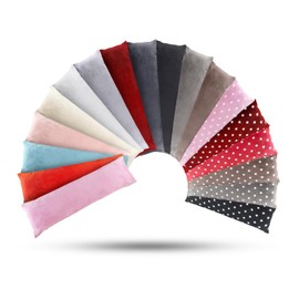 Malika Nicky-Teddy Cashmere Touch Coral Fleece Cushion Cover Pillow Case Side Sleeper Nursing Pillow 40 x 145 cm