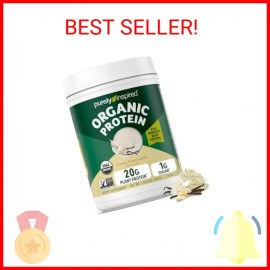 Unknown Purely Inspired Plant-Based Protein Powder for Men & Women, Creamy French Vanill