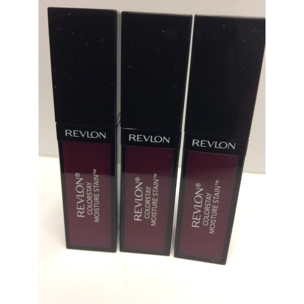 Revlon 3 X Revlon ColorStay Moisture Stain, Parisian Passion/005 ,
