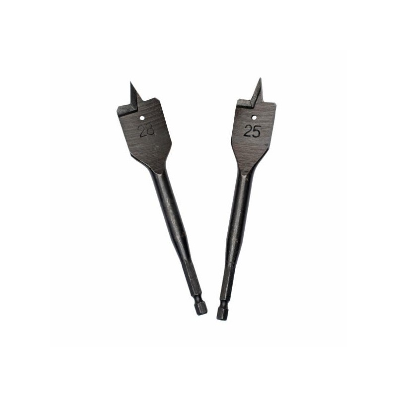 US PRO Impact Driver Spade Drill Bit Set, 12-32mm, 8