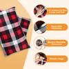 POEPORE Double Sleeping Bag Flannel for Adults with 2 Pillows