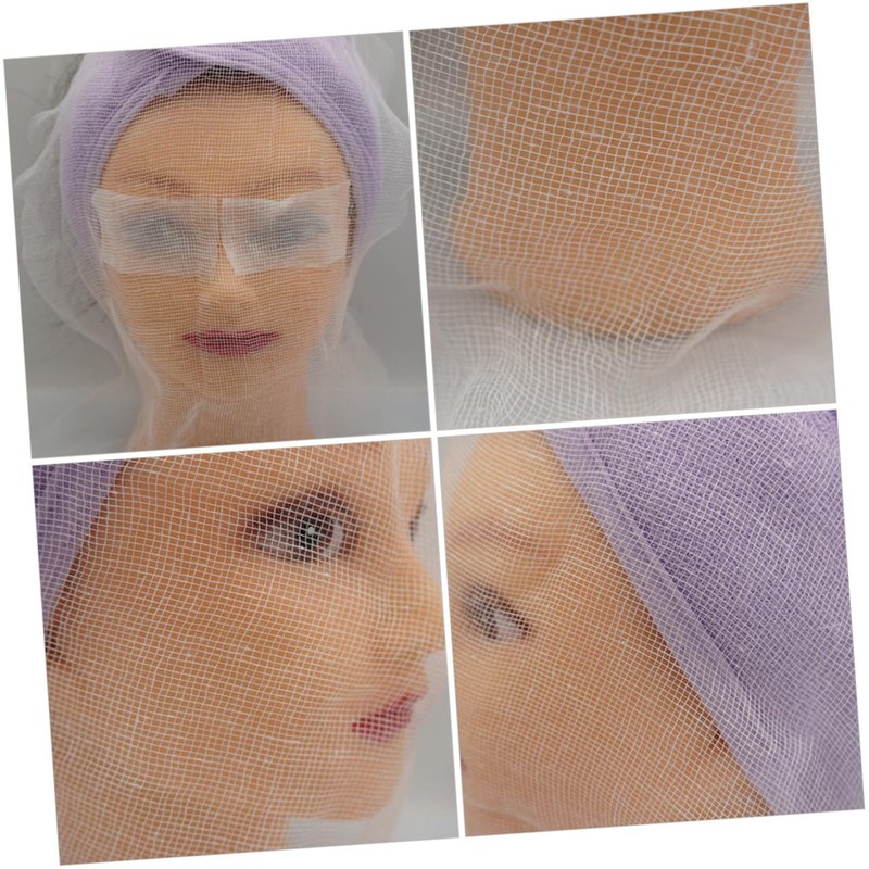 FRCOLOR 2 Sets 70pcs Face Mask Skincare Beauty Salon Gauze
