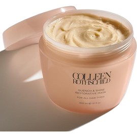 COLLEEN ROTHSCHILD Quench & Shine Restorative Mask | Deeply Nourishing Conditioning Treatment | Color-Safe Formula | Strengthening Hair Repair | Revives All Hair Types (10 fl oz)
