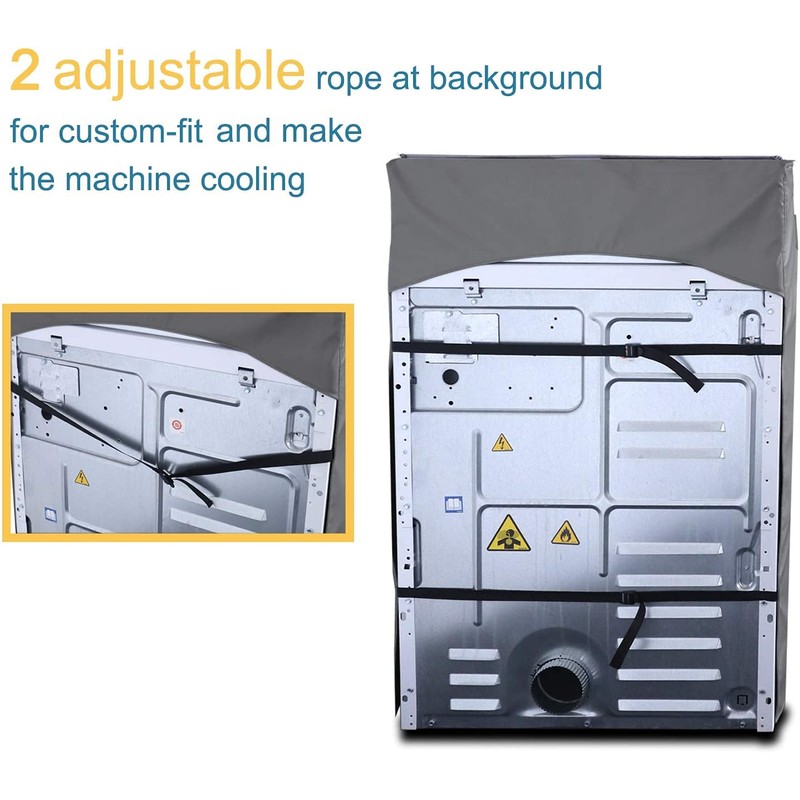 AKEfit 2 Pack Washing Machine Cover,Waterproof Dustproof Washing Cover with