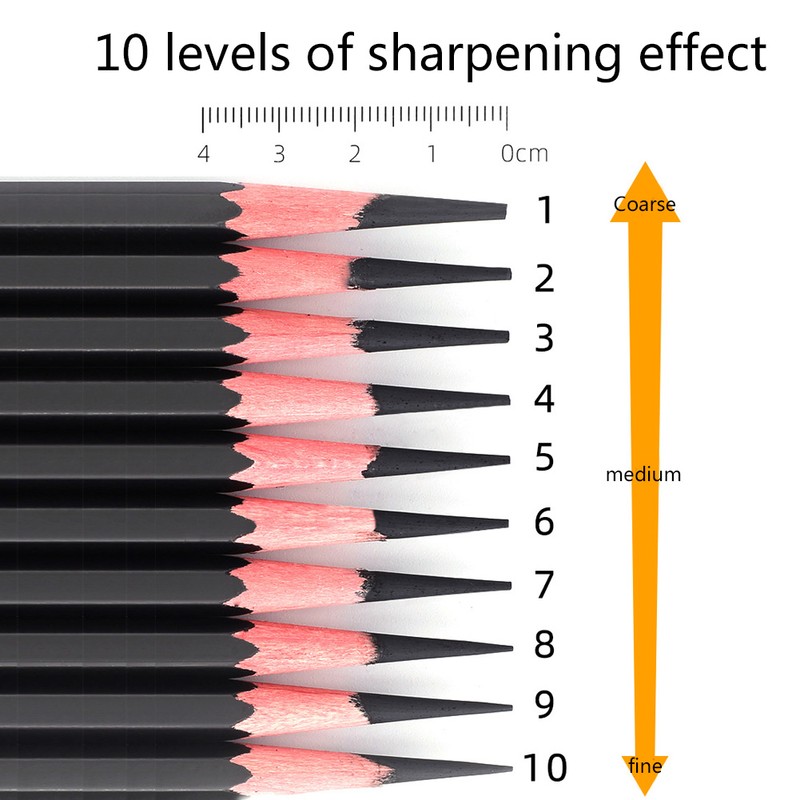 Sketch Art Charcoal Pencil Sharpener Adjustable Manual Pencil Sharpener for