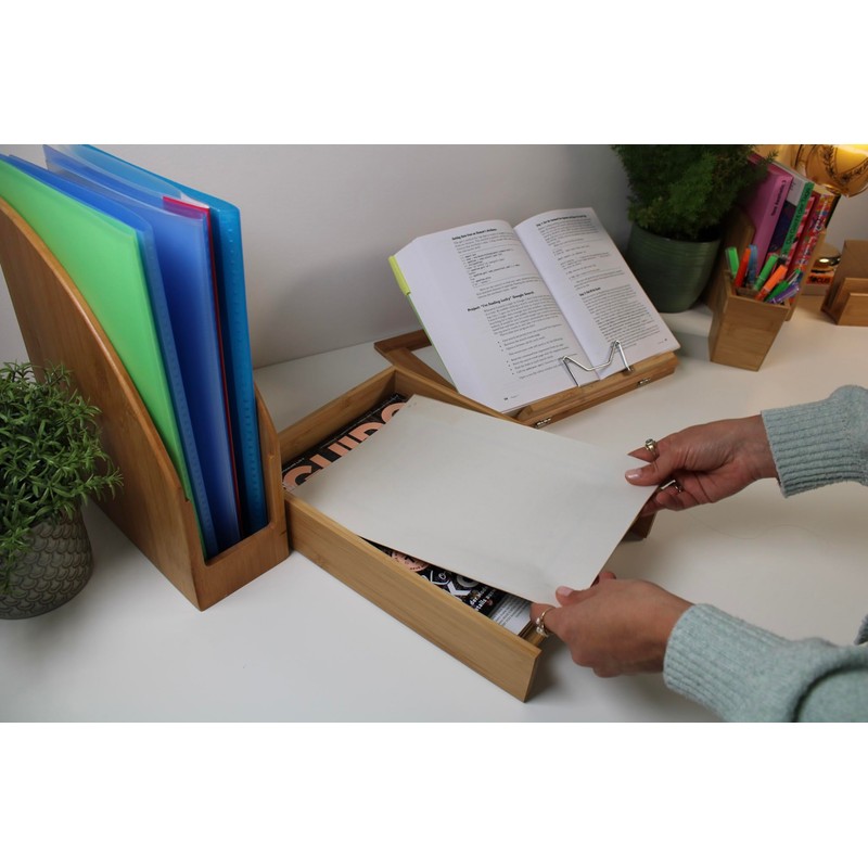 Wedo 211407 Bamboo Reading Stand