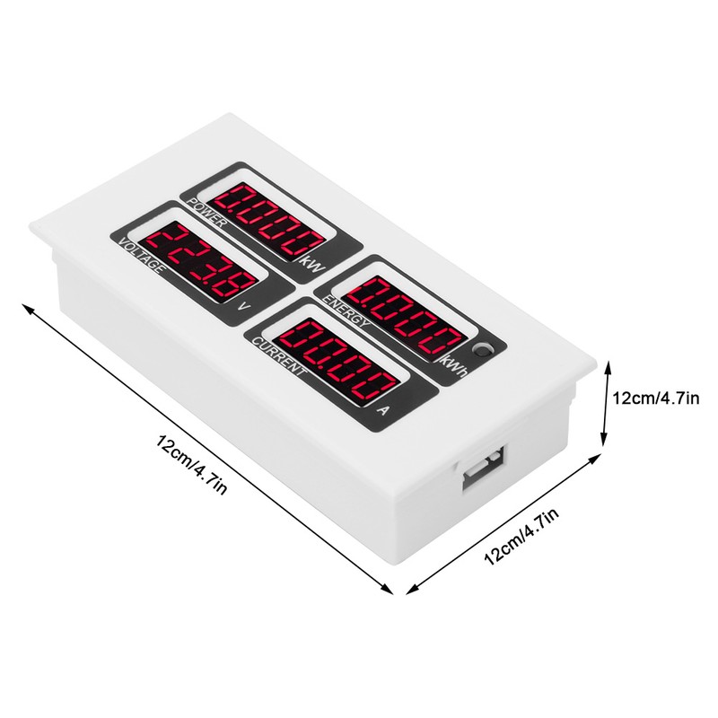 AC LED Multifunctional Current Voltage Power Energy Tester Monitor Multimeter(PZEM0-004