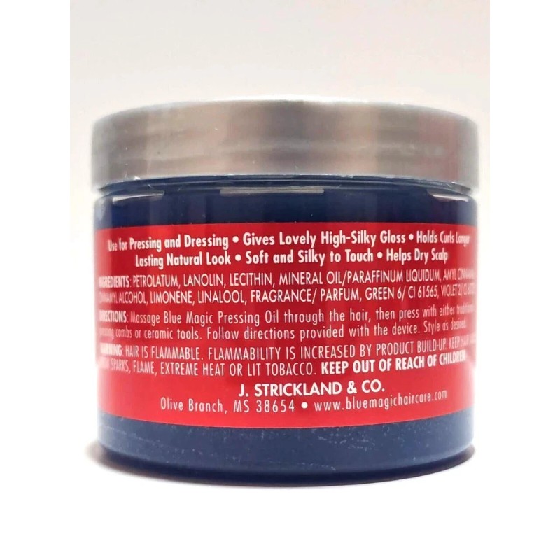Blue Magic - Pressing Oil Extra Light With Lanolin -