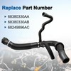 Panwarmoll Engine Radiator Coolant Outlet Hose Fit for Jeep Compass