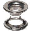 Stimpson E1RRGSWSS100 Stainless Steel Rolled Rim Grommet and Spur Washer