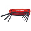 CRAFTSMAN Hex Key Set 8-Key Folding Star (CMHT26003)