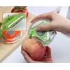 WOIWO 3 PCS Three-in-One Peeler Triangle Peeler Multi-Function Vegetable And