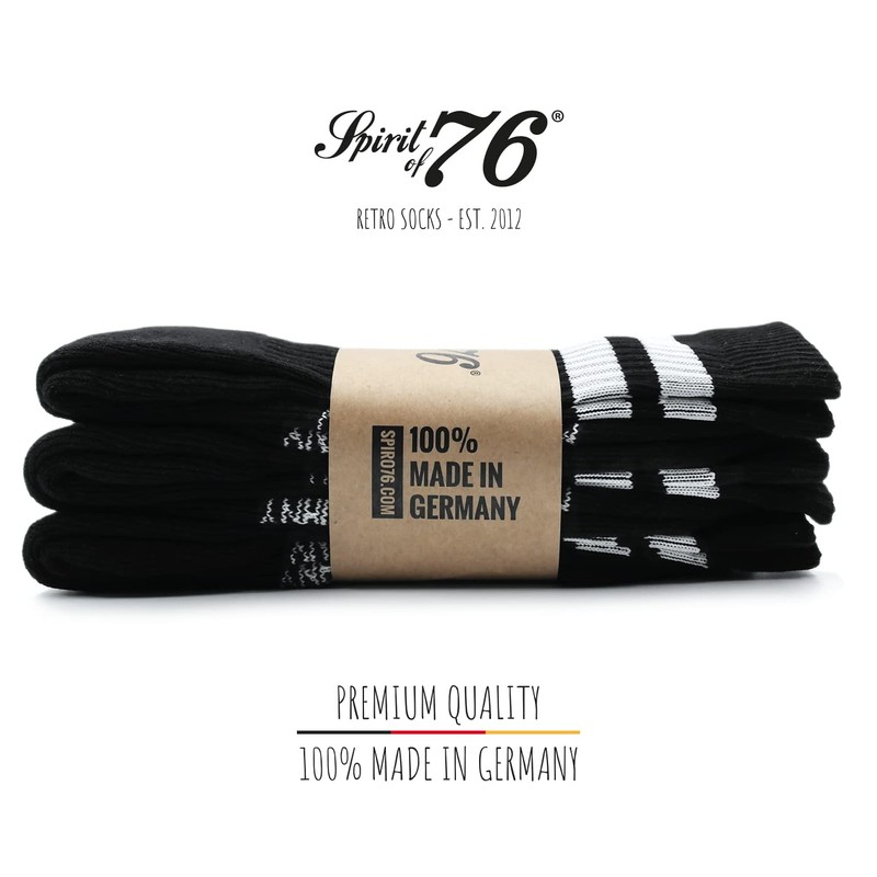 Spirit of 76 Tennis Socks 100% Made in Germany (3