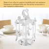Swan Coffee Spoons Set Mirror Polished Strong Construction Swan Base