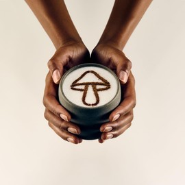 DIRTEA Mushroom Coffee with Lion's Mane (60 Servings) | 1,000mg / Serving of Organic Lion's Mane | with Vitamin B Complex, Maca & Ashwagandha | 150g