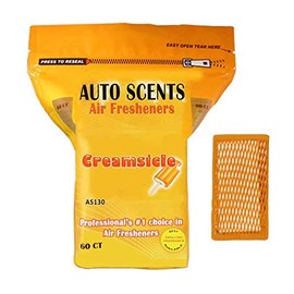 Auto Scents Professional Air Freshener Pads - Creamsicle Scent (60 Pads per Pack)
