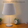 Table Lamp Shade Plush Cloth Tapered Simple Exquisite Lampshade for
