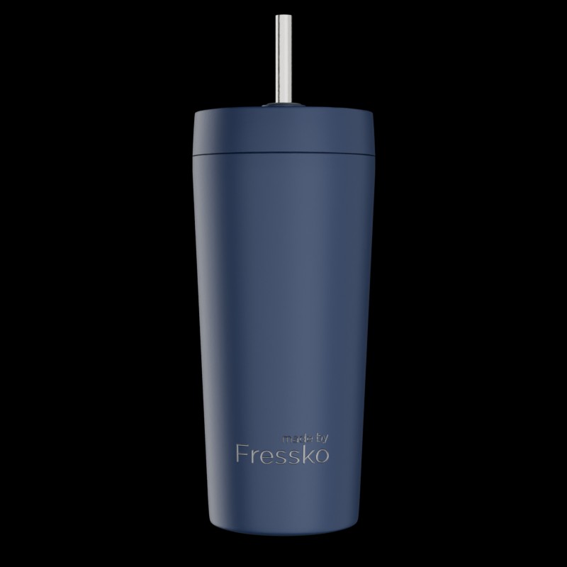 Fressko Ceramic Lined Tumbler with Titanium Straw - Venti 20oz,