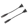 2pcs XLR3 to RJ45 Cable 3pin Plug and Play Female
