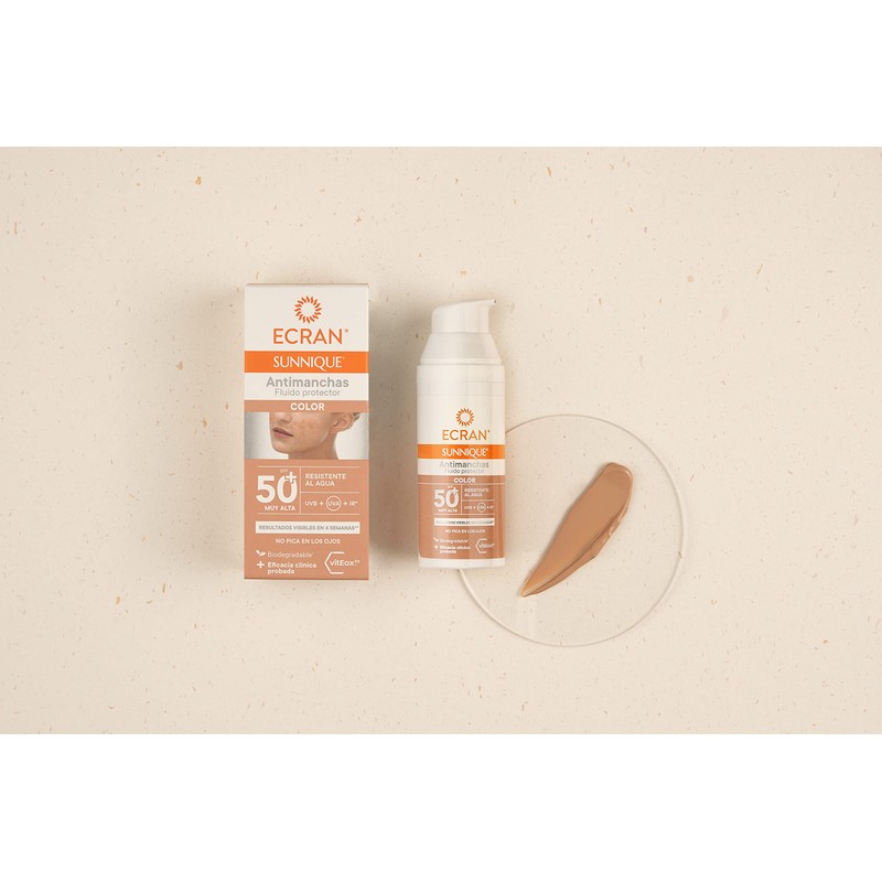 Anti-Sun Spot Fluid Ecran Sunnique Color Ecran SPF 50+ (50