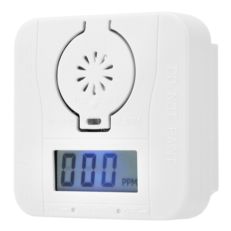 CO Carbon Monoxide Detector Poison Gas Sensor Home Security Alarm