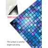 XUANINY Peel and Stick Backsplash Tiles for Kitchen,Bathroom,Fireplace,Self Adhesive Metal
