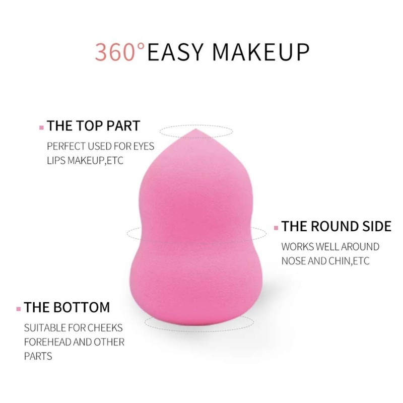 Makeup sponge beauty blender, latex free makeup sponge, vegan makeup