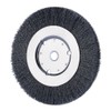 PFERD 80042 Power Crimped Wire Wheel Brush, Narrow Face, Round