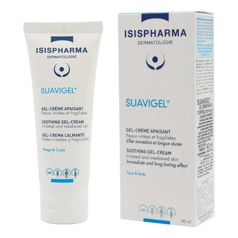 Isispharma Suavigel Gel Crema Calmante 40 Ml Piel Irritada Debilitada
