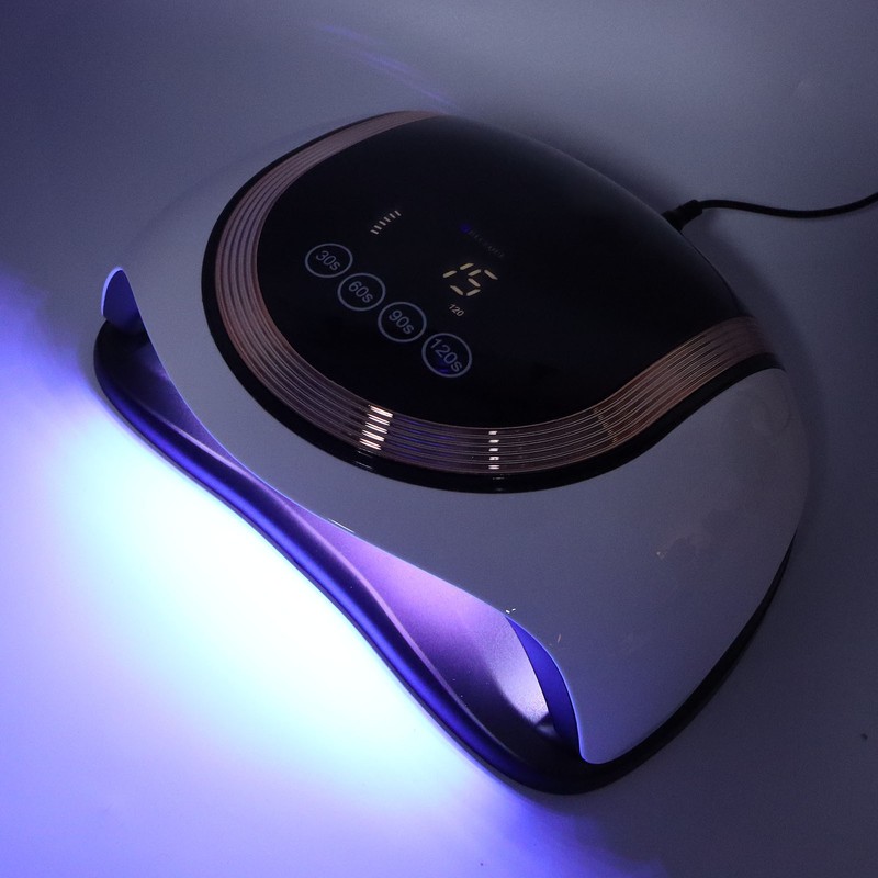 Home UV LED Nail Dryer 180W LCD Screen Gel Polish