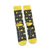 Mens Pac-Man Retro 80's Arcade Game Socks 6-10 UK /
