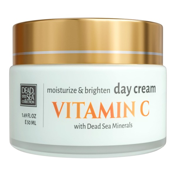 Dead Sea Collection Day Cream for Face with Vitamin C,