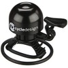 サイクルデザイン(cycledesign) ベル 30㎜ 22.2-31.8㎜ アルミ ブラック 15151