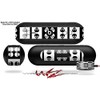 Skull and Crossbones Pattern Bw Decal Style Skin - fits