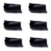OKKO Billiard Pool Table Rubber Gulley Boots, Set of 6