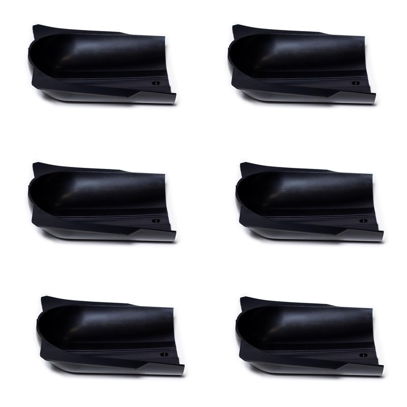 OKKO Billiard Pool Table Rubber Gulley Boots, Set of 6