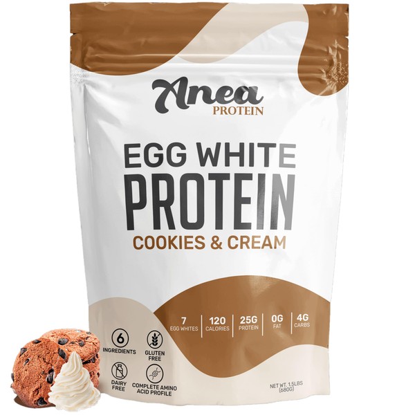 Anea Egg White Protein Powder | 25g Protein | Dairy