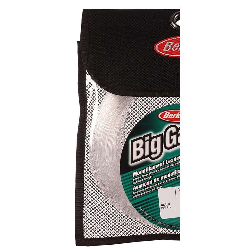 Berkley Unisex's Trilene Big Game Mono Leaders, Clear, 100 m