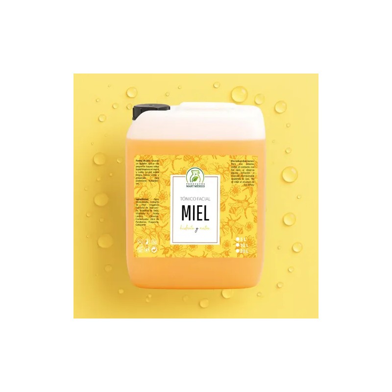 Tónico Facial De Miel 5 Litros