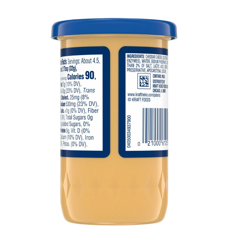 Kraft Old English Pasteurized Process Cheese Spread 5 oz x