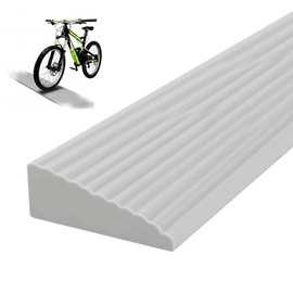 OSDUE Threshold Ramps Anti-Slip Door Ramp (Gray, 8cm x 2cm x 90cm)