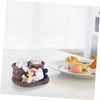 WOONEKY 1pc European Style Resin Chef Figurine Toothpick Holder Cute