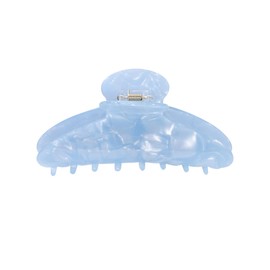 HAIMEIKANG Large Acetate Hair Claw Clip for Women - French Style Hair Claws for Thick Hair with Non-Slip Teeth, Hair Accessories for Updos, Buns & Ponytails