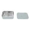 Stylish and Sturdy Stainless Steel Lunch Box with Movable Divider,