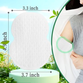 100Pcs Armpit Sweat Pads for Sweating Women and Men,Disposable Underarm Sweat Pad Fight Hyperhidrosis for Under Arms Stay Confident