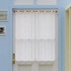 Magnetic Curtain Rods,Multi-Use Adjustable Appliance for Metal Doors,Windows,No Tools Needed，16-28