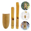 Gatuida 1 Set Bamboo Wind Chime Tubes DIY Craft Supplies