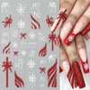 Christmas Nail Stickers Decals for Women Girls, 4 Sheets with